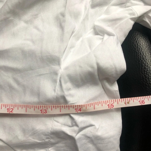 ZARA Short Casual Style Flared Long Sleeves Plain Cotton - Picture 10 of 10